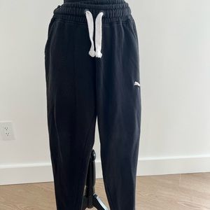 Black Puma Joggers